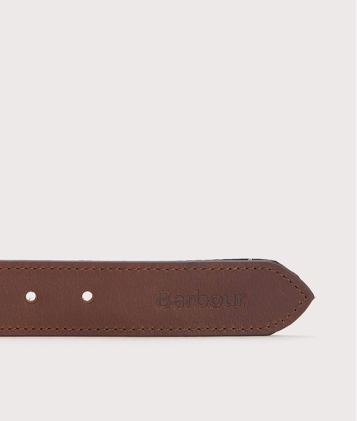 Reversible Tartan Leather Belt