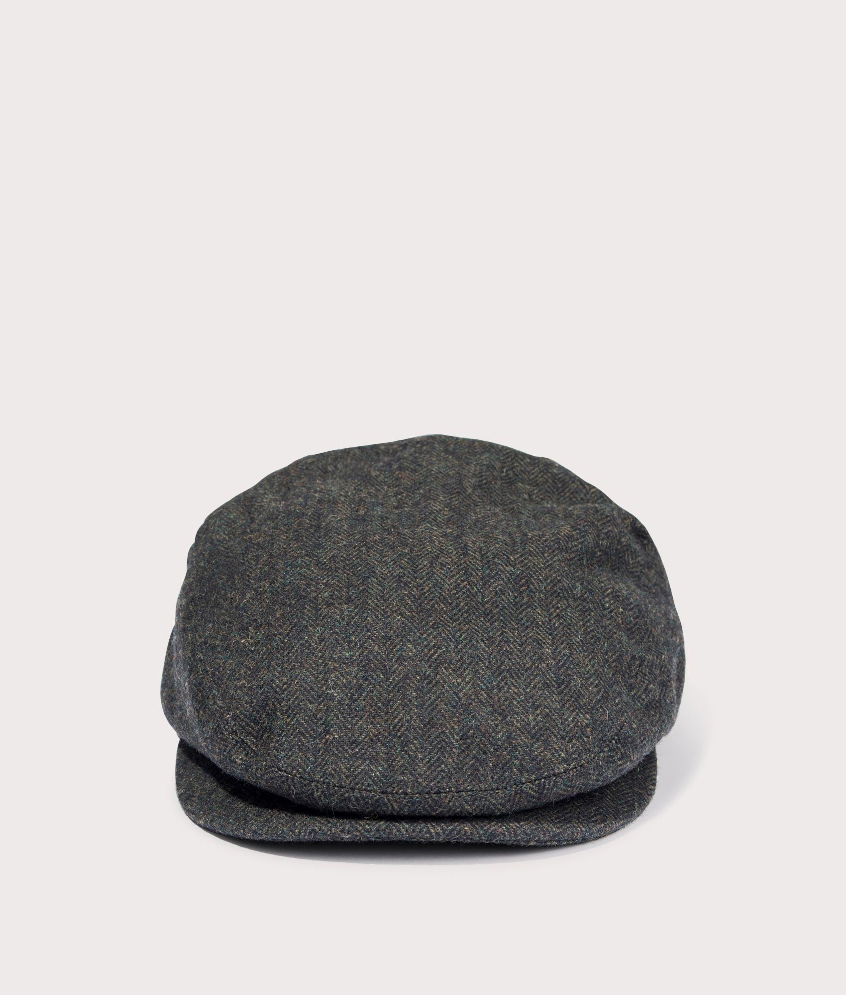 Barbour Lifestyle Barlow Flat Cap in Olive at EQVVS Menswear. Front shot.