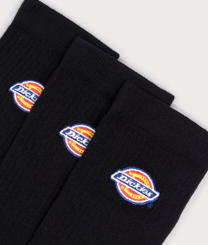 Three-Pack-of-Valley-Grove-Embroidered-Socks-Black-Dickies-EQVVS