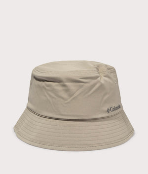 Pine Mountain Bucket Hat in Tusk by Columbia. EQVVS front angle shot.