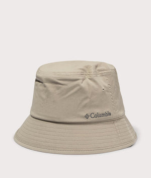 Pine Mountain Bucket Hat in Tusk by Columbia. EQVVS side angle shot.