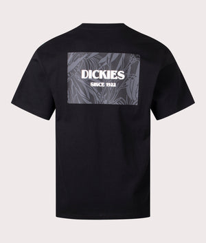 Max Meadows T-Shirt in Black by Dickies. EQVVS Back Angle Shot.