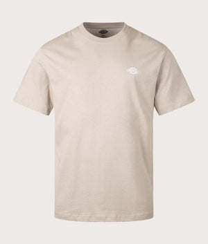 Summerdale T-Shirt in Sandstone by Dickies. EQVVS Front Angle Shot.