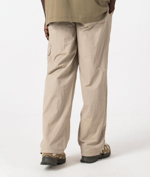 Dickies Jackson Cargo Pants in Sandstone. Back angle shot at EQVVS.