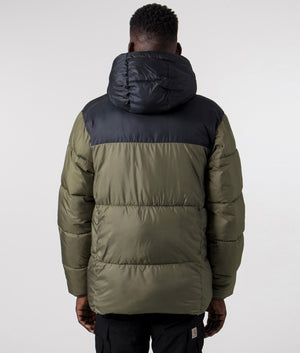 Puffect-Hooded-Jacket-Stone-Green/Black-Columbia-EQVVS