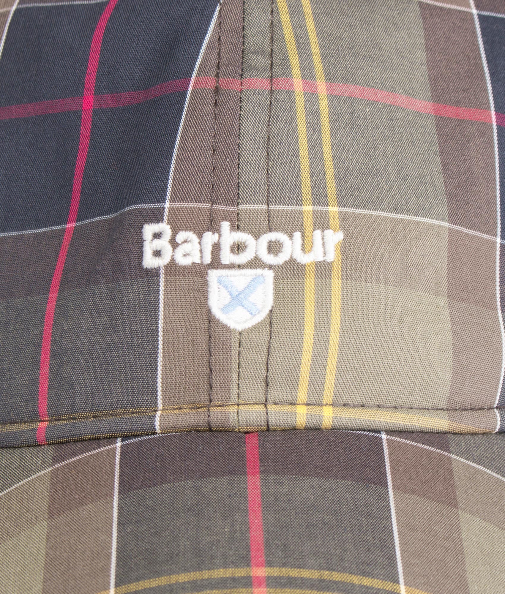 Tartan-Sports-Cap-Barbour-EQVVS-Detail -Shot