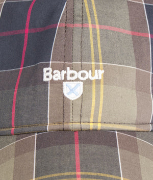 Tartan-Sports-Cap-Barbour-EQVVS-Detail -Shot