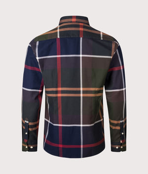 Dunoon Tailored Shirt in 'Classic Tartan' | Barbour Lifestyle | Back shot 