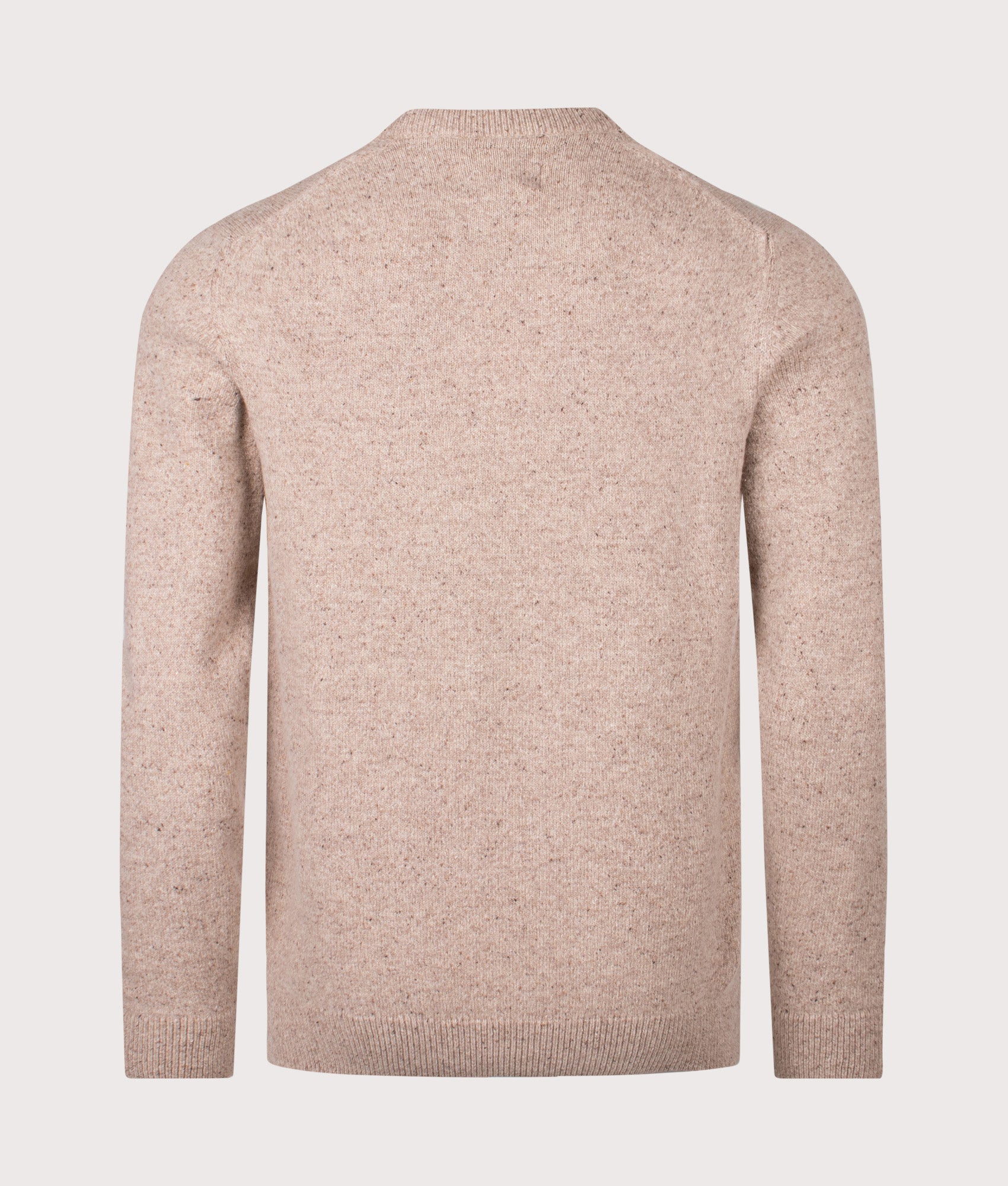 Tisbury Jumper in Stone | Barbour Lifestyle | Shot at EQVVS| Back shot 