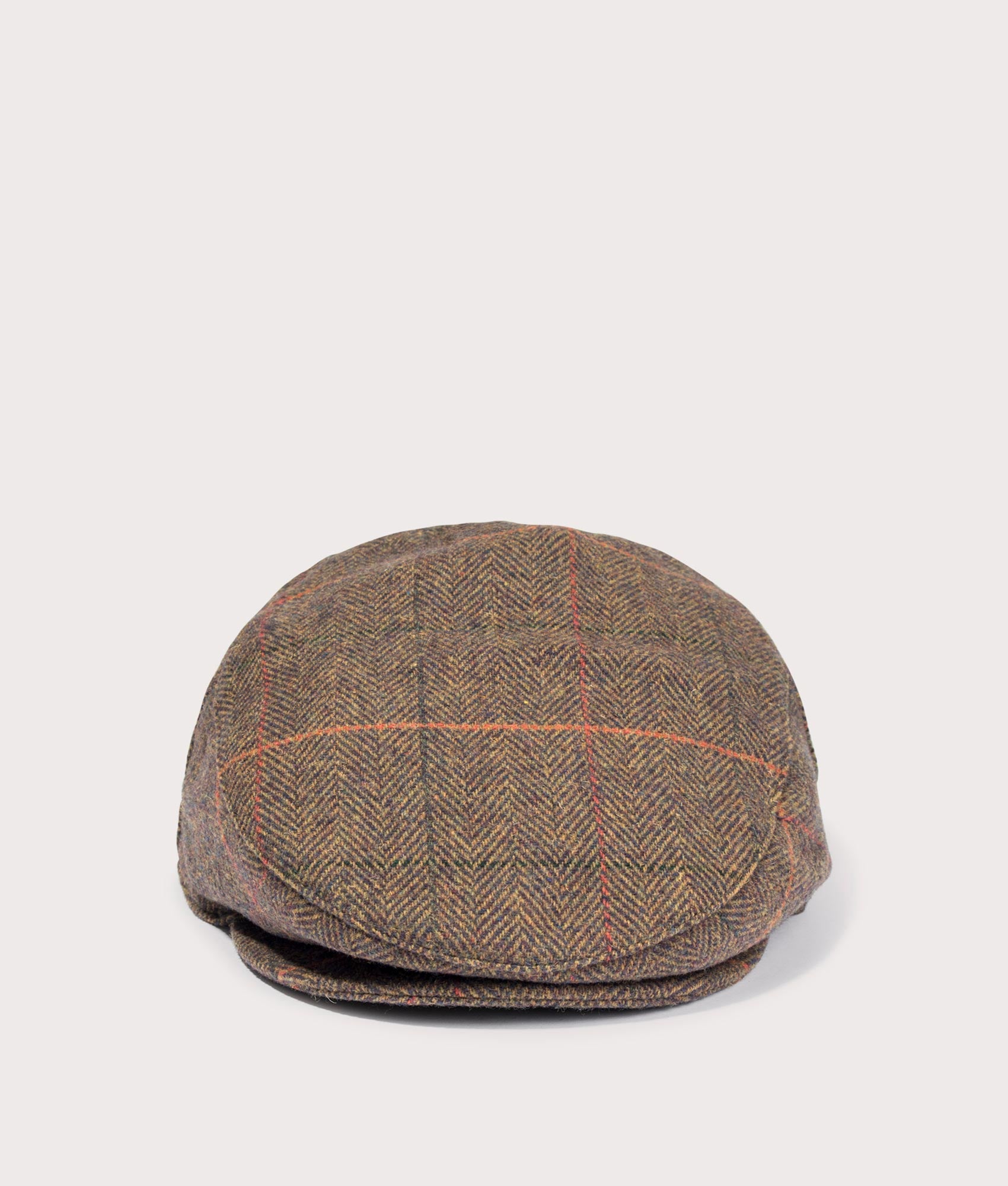 Wilkin-Flat-Cap-Olive/Orange/Red-Barbour-Lifestyle-EQVVS