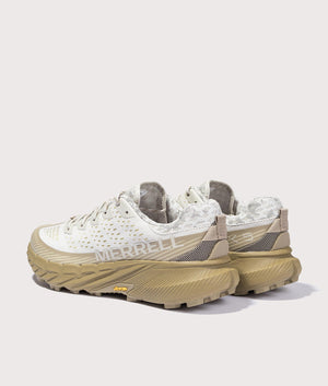 Merrell Agility Peak 5 Trainers Oyster Coyote back Shot EQVVS