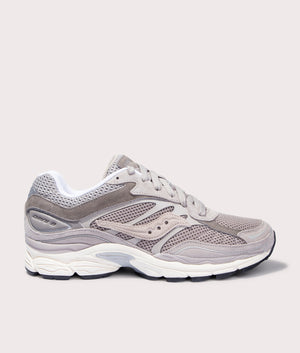 Saucony ProGrid Omni 9 Sneakers in Grey Side Shot at EQVVS