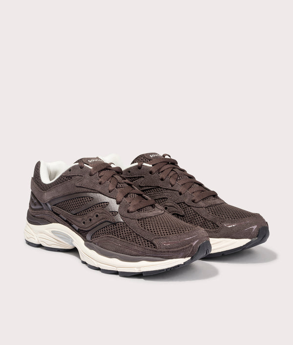 Progrid Omni 9 Sneakers in Coffee and Cream | Saucony | EQVVS