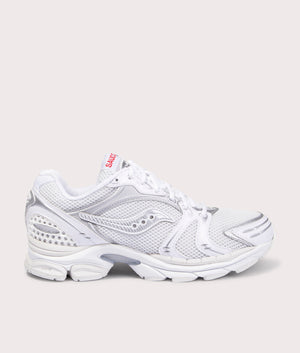 Saucony sneakers silver sales