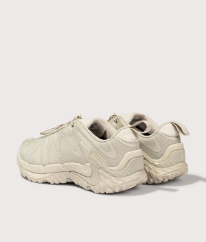 Cham Redux Storm Gtx Se Trainers by Merrell in Diorite. Shot by EQVVS. Back shot.