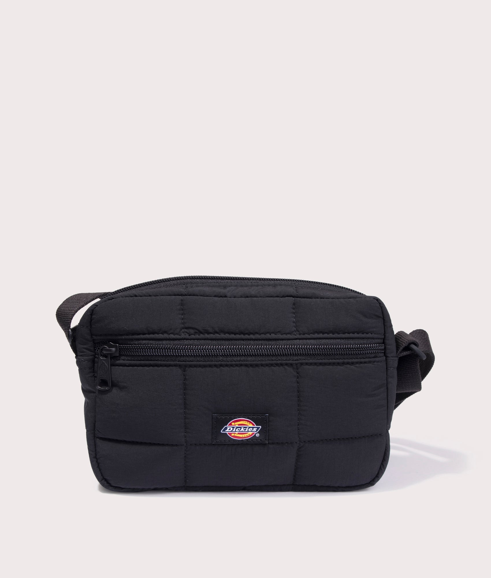 Dickies Gardiner Cross Body Bag in Black. EQVVS front Shot