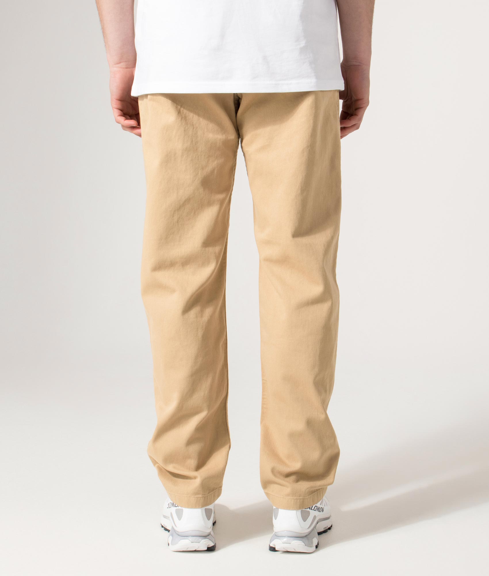 Gramicci Relaxed Fit Gramicci G Pants in Chino at EQVVS Menswear. Model back shot.