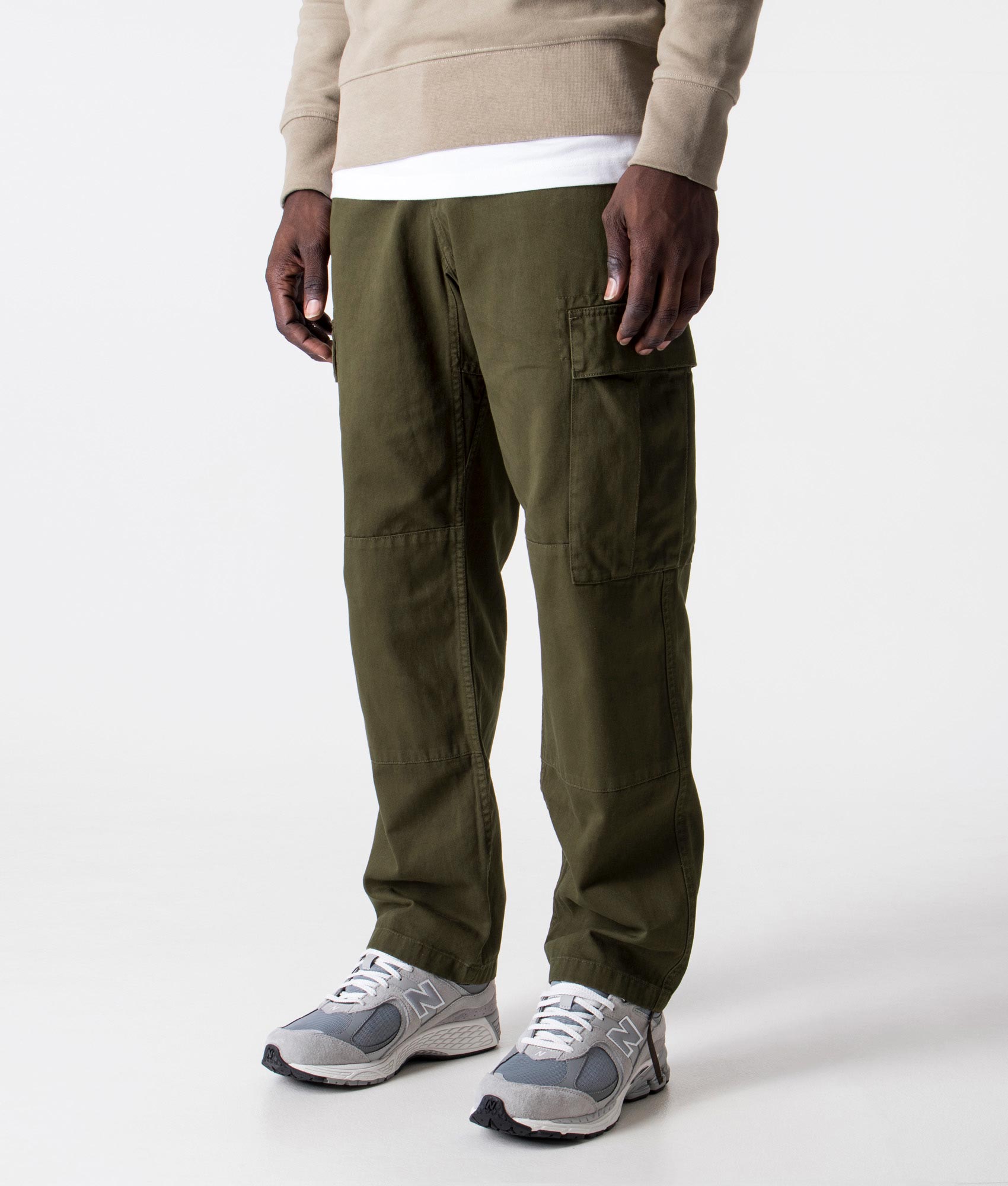 Relaxed-Fit-Cargo-Pants-Deep-Green-Gramicci-EQVVS