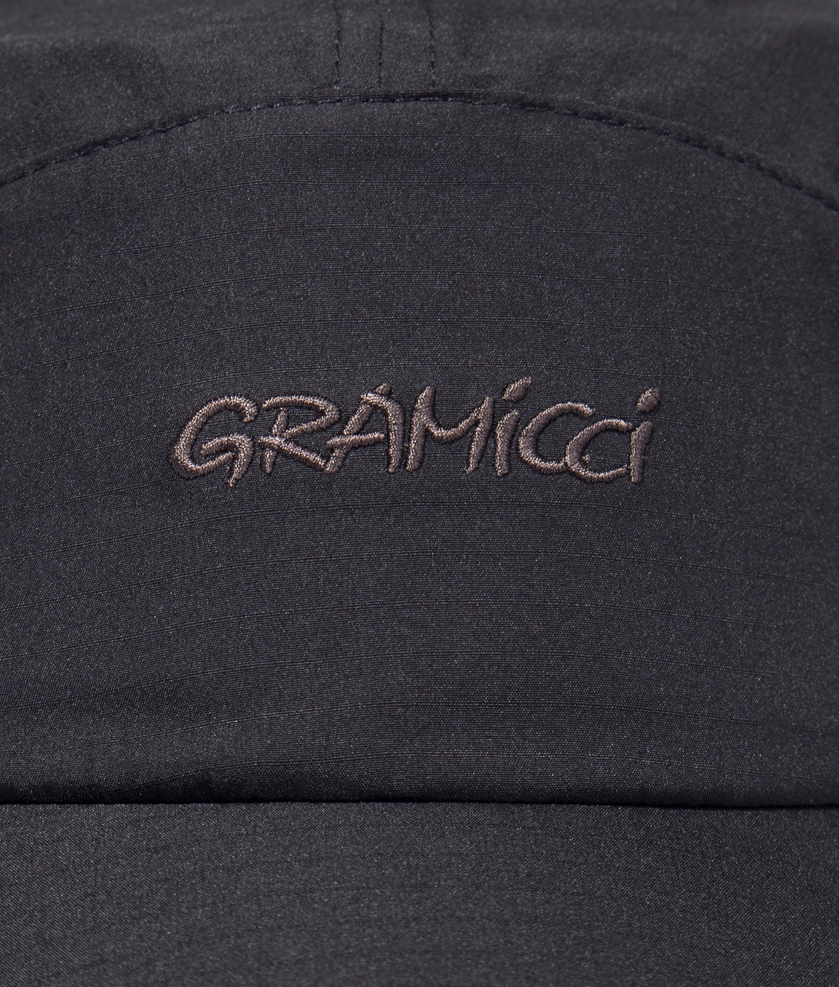 Lightweight-Ripstop-Strap-Cap-Black-Gramicci-EQVVS