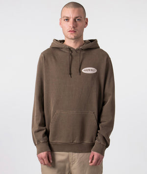 Relaxed-Fit-Original-Freedom-Oval-Hoodie-Brown-Pigment-Gramicci-EQVVS-Front-mage