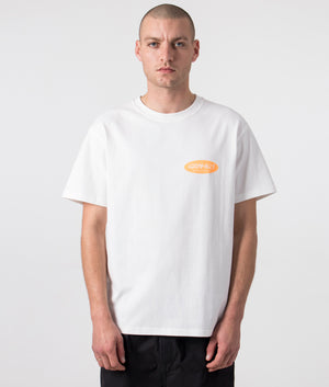 Original-Freedom-Oval-T-Shirt-White-Gramicci-EQVVS-Front-Image
