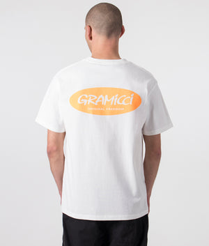 Original-Freedom-Oval-T-Shirt-White-Gramicci-EQVVS-Back-Image