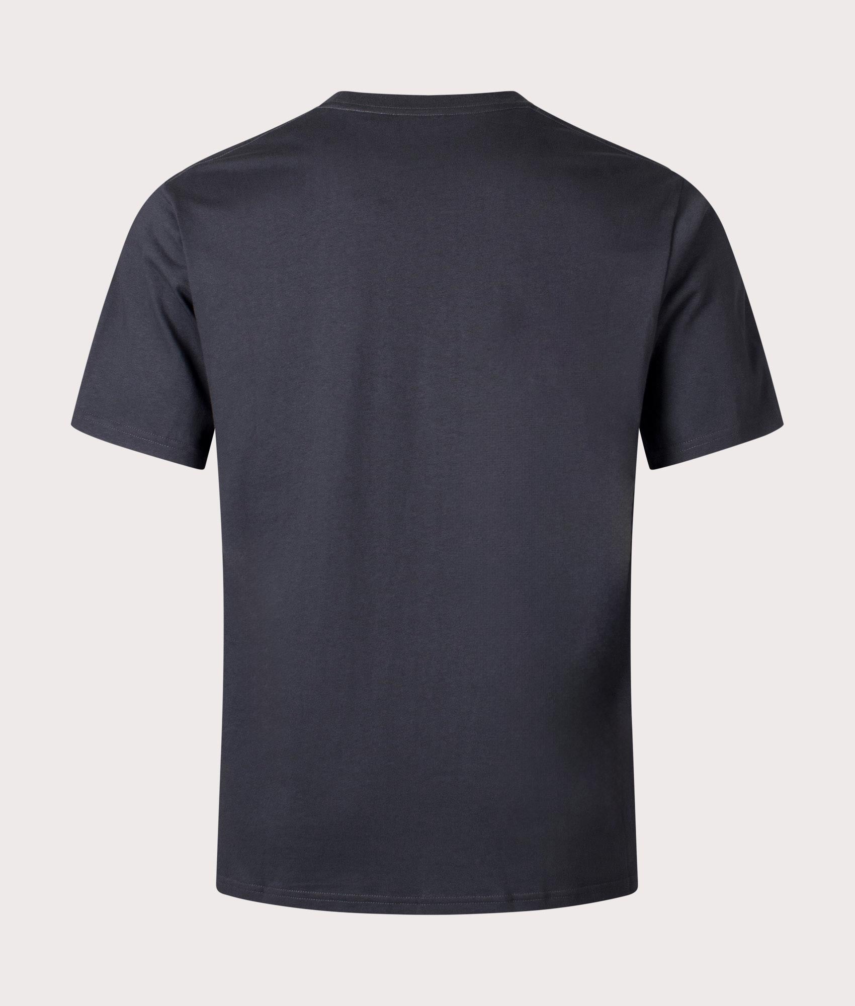 Gramicci One Point T-Shirt in Vintage Black | EQVVS Menswear