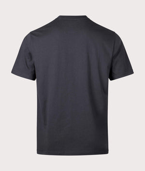 Pixel G T-Shirt in Vintage Black by Gramicci. EQVVS Back Angle Shot.