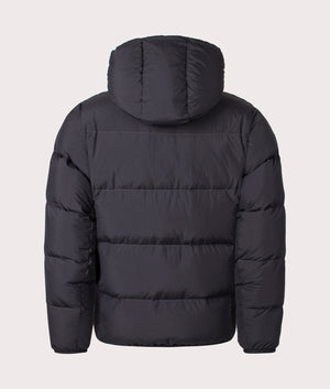 Gramicci x and wander Down Jacket in Black. Shot at EQVVS. Reverse shot. 