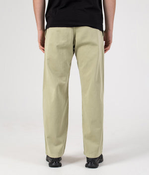 Straight Fit Gramicci Pants in Cactus Pigment | 100% Cotton | Gramicci | EQVVS | Back model shot 