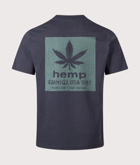 Hemp T-Shirt: Navy Pigment 