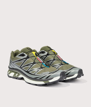 XT-6 GTX Sneakers. Shot by EQVVS. Angled shot.