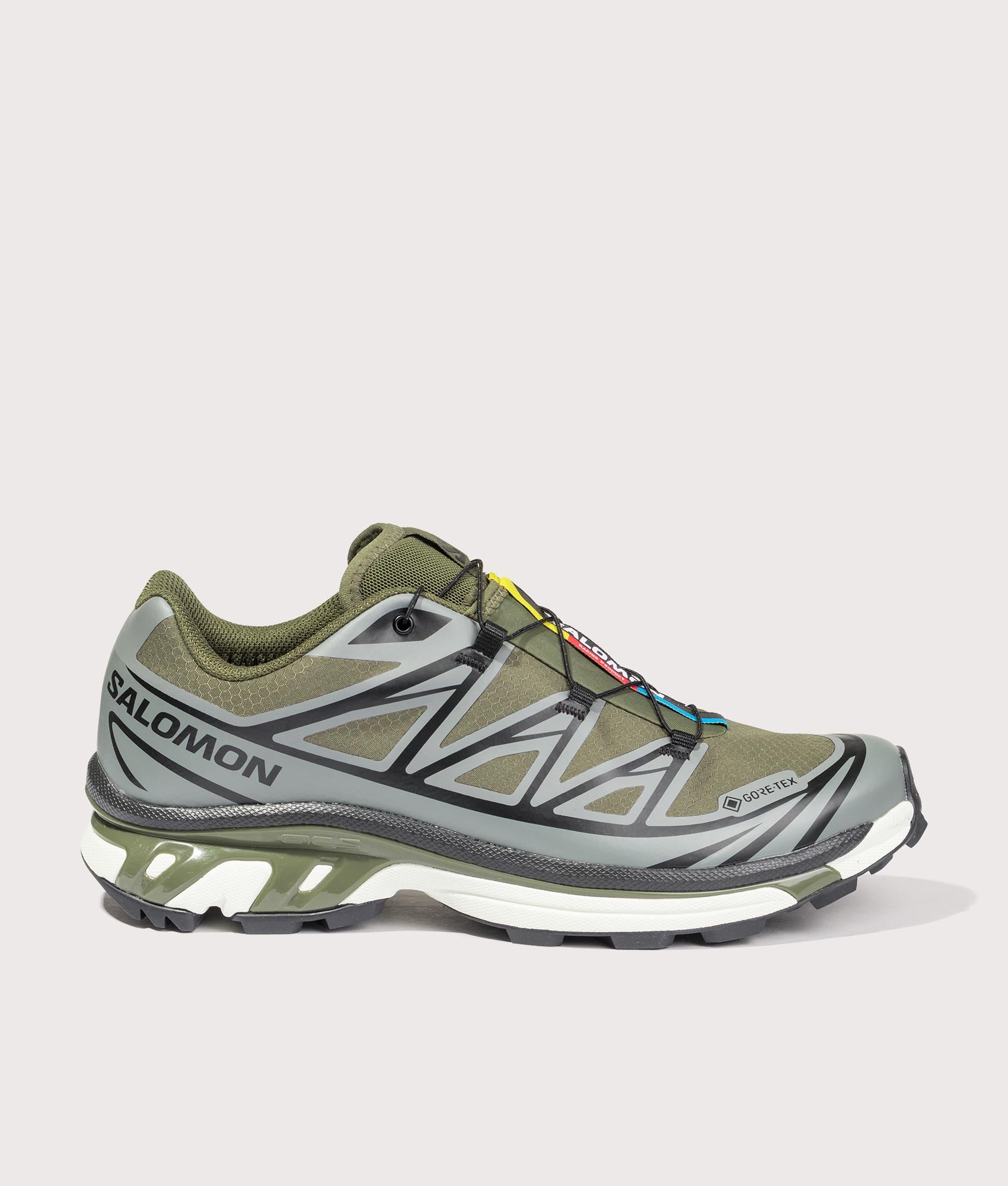 XT-6 GTX Sneakers. Shot by EQVVS. Front shot.