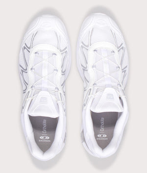 XT-Whisper Sneakers in White/Lunar Rock/FTW Silver | SALOMON | EQVVS | Top shot 
