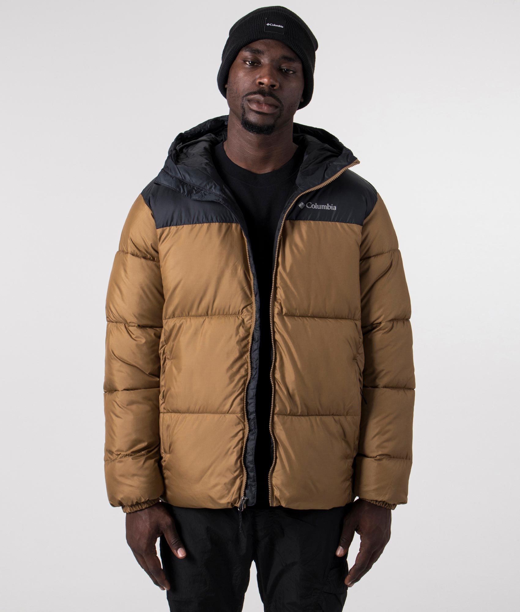 Puffect-Hooded-Jacket-Delta/Black-Columbia-EQVVS