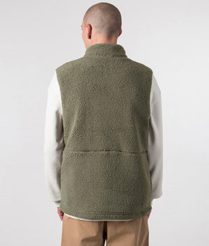 Columbia Mountainside Fleece Vest in Green EQVVS Menswear