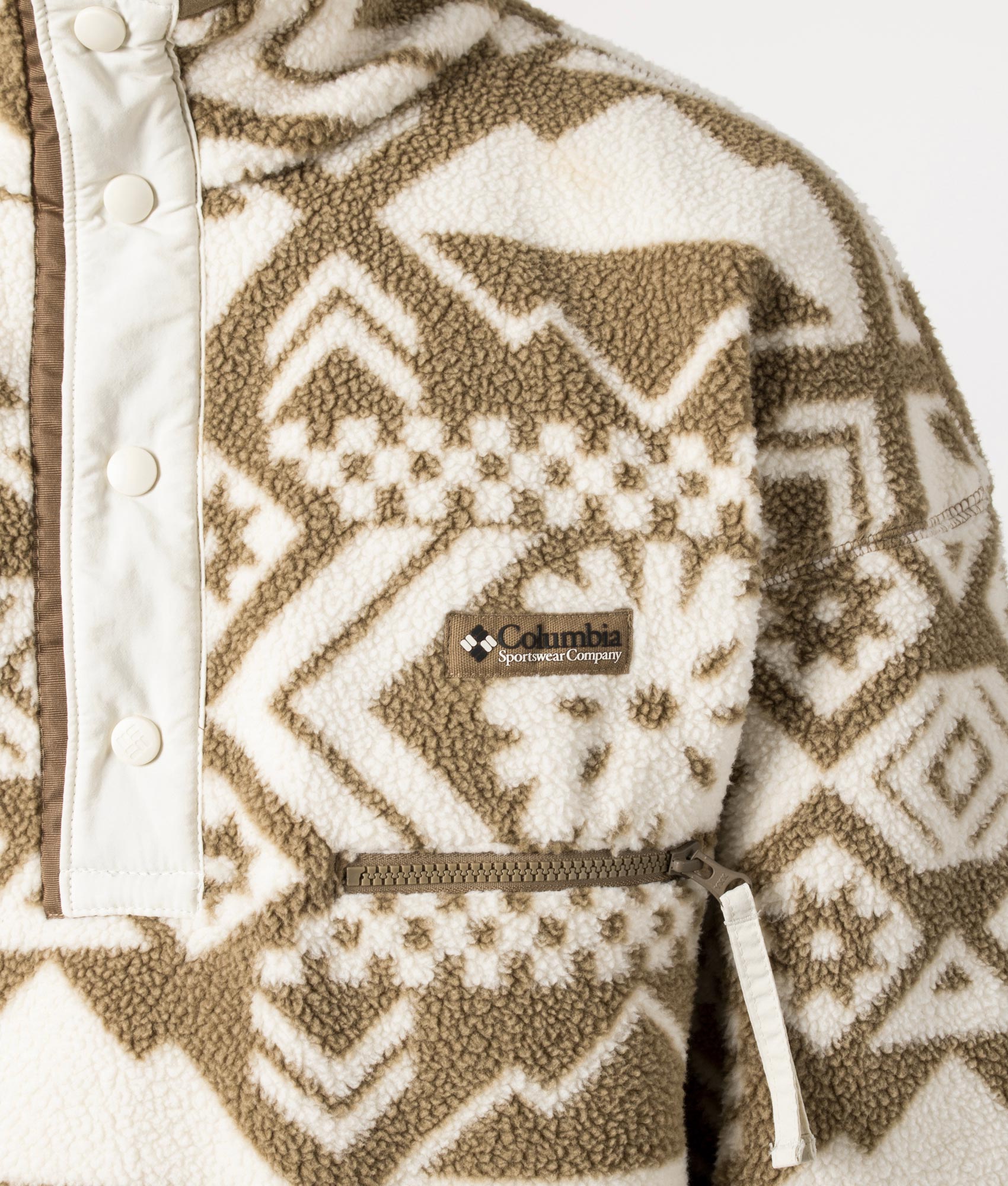 Helvetica Half Snap Fleece - Columbia - EQVVS