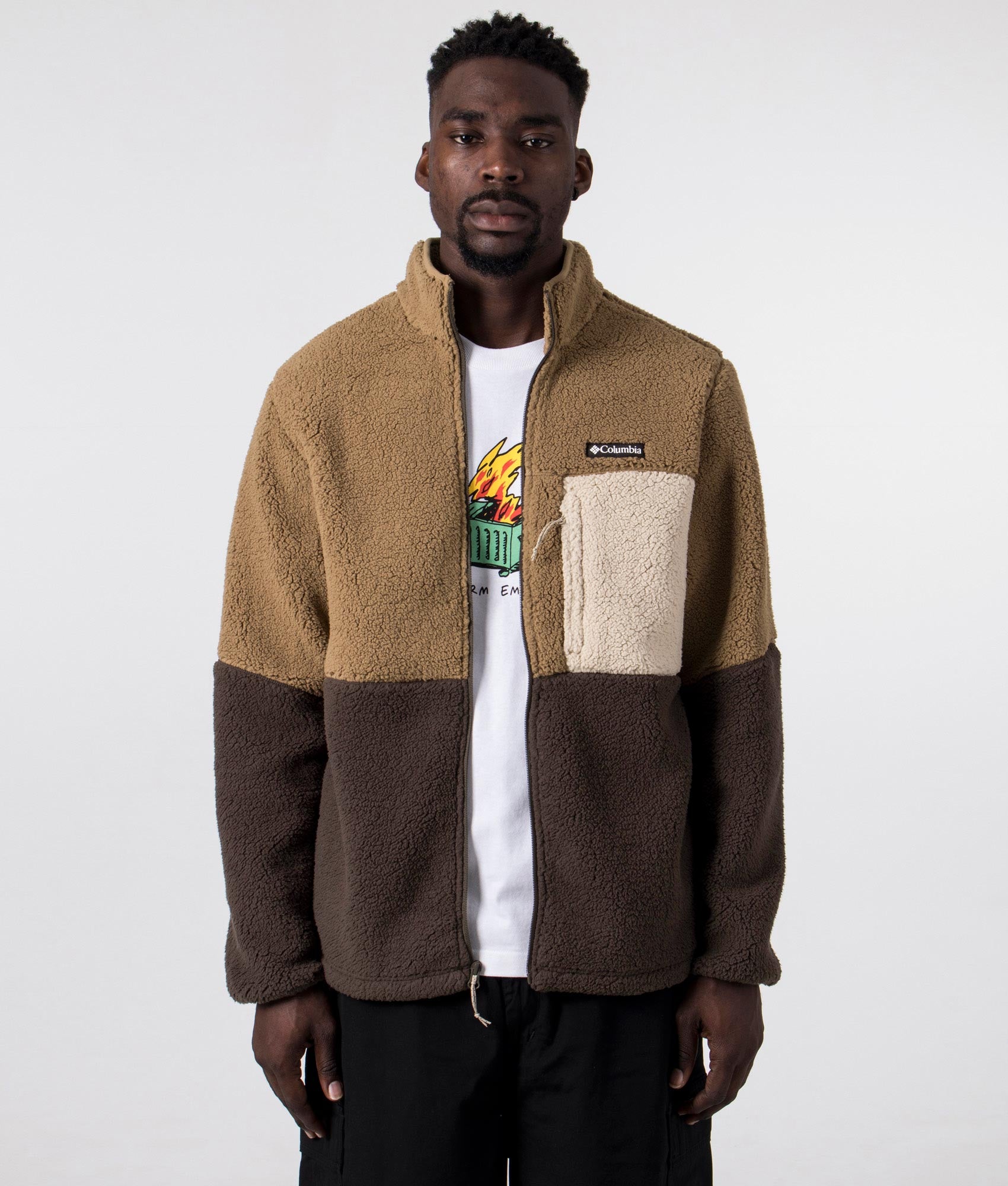 Mountainside Heavyweight Fleece - Brown - Columbia - EQVVS