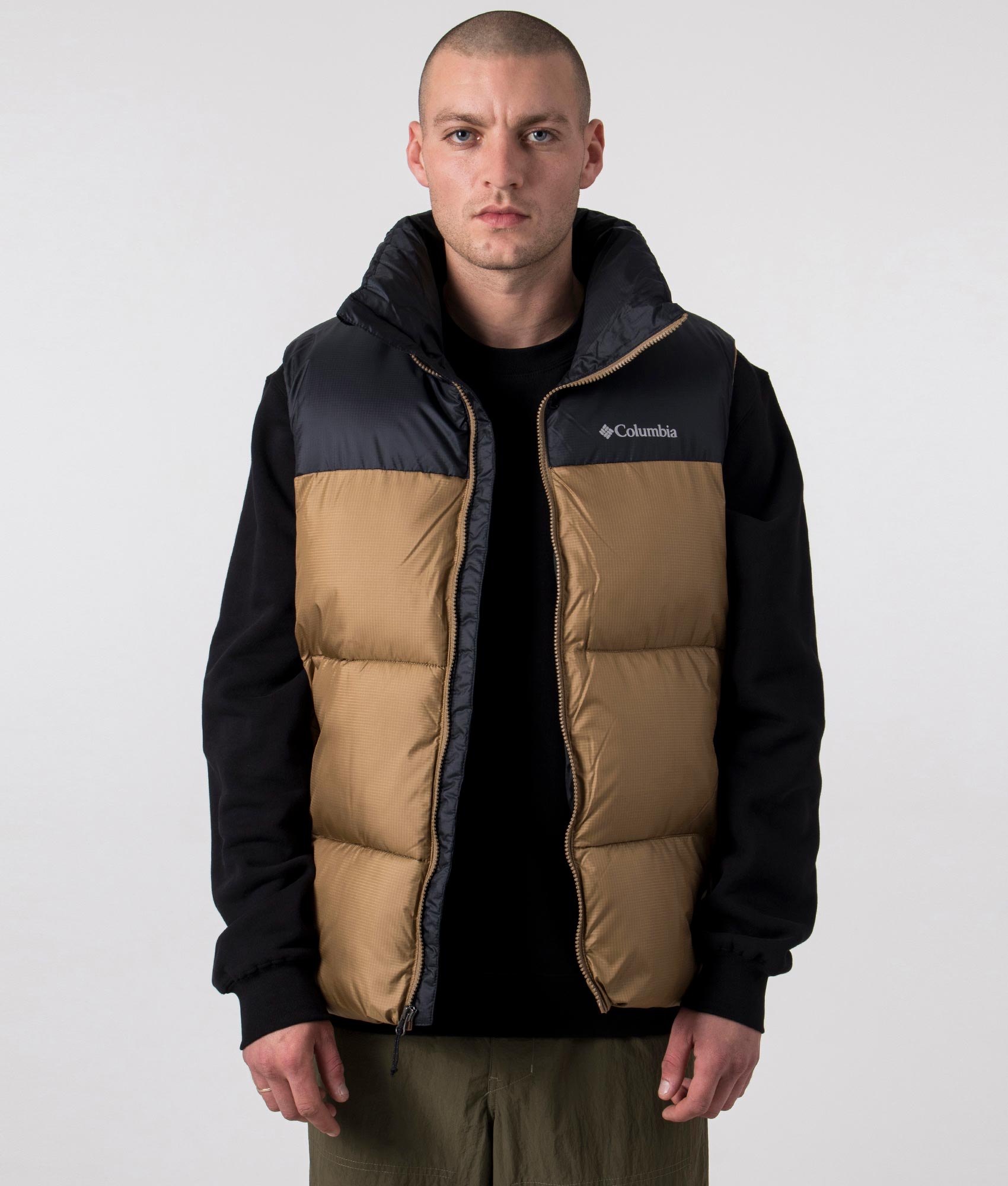 Columbia Puffect II Vest , Brown, EQVVS, Front 2 