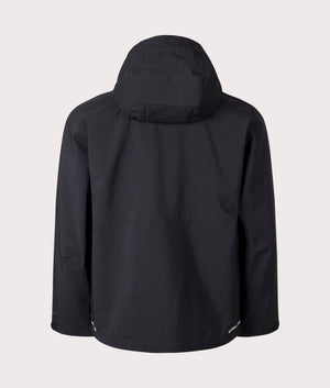 Columbia Altbound Jacket in Black, 100% Recycled Polyester Back Shot at EQVVS