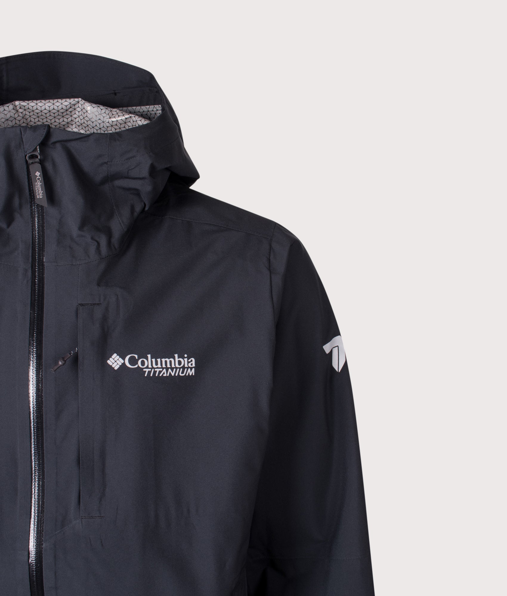 Ampli-Dry II Waterproof Hiking Jacket in Black | Columbia | EQVVS