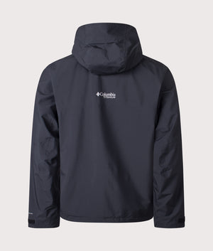 Ampli-Dry II Shell Waterproof Hiking Jacket in Black | Columbia | EQVVS | Back shot