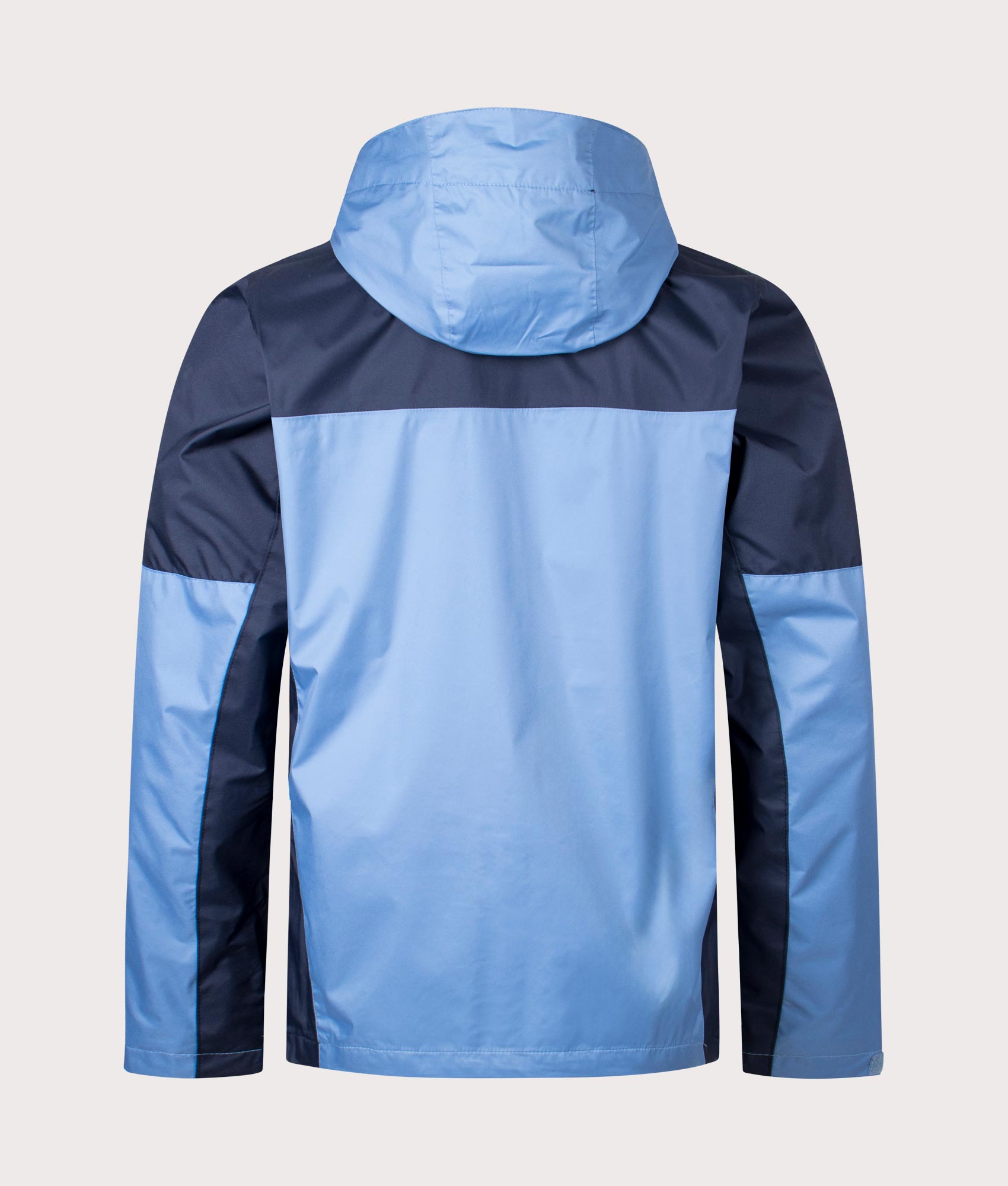 Inner Limits III Waterproof Hiking Jacket in Skyler Collegiate Navy by Columbia. EQVVS Back Angle Shot.