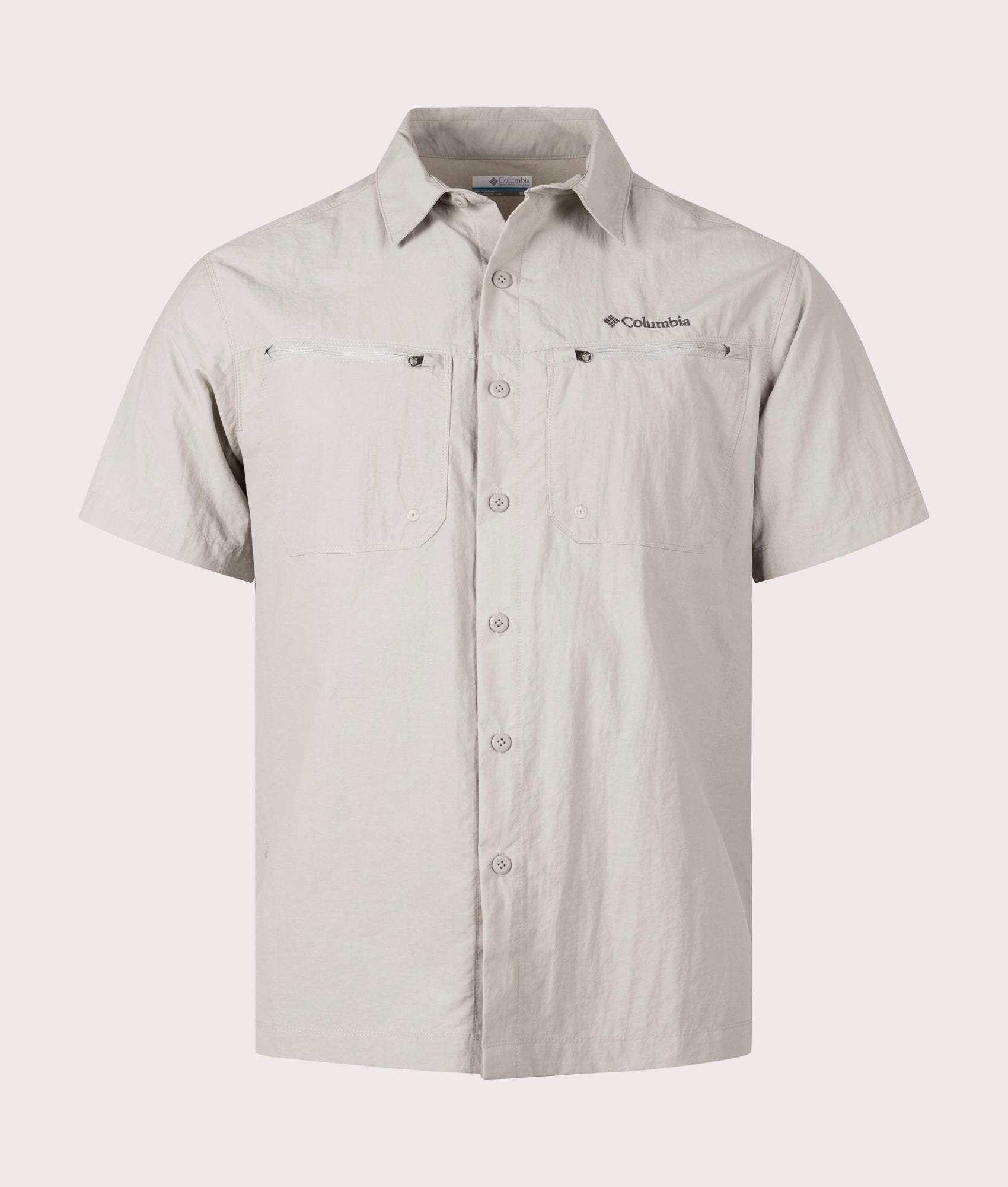 Columbia Mountaindale Outdoor Short Sleeve Shirt in Flint Grey