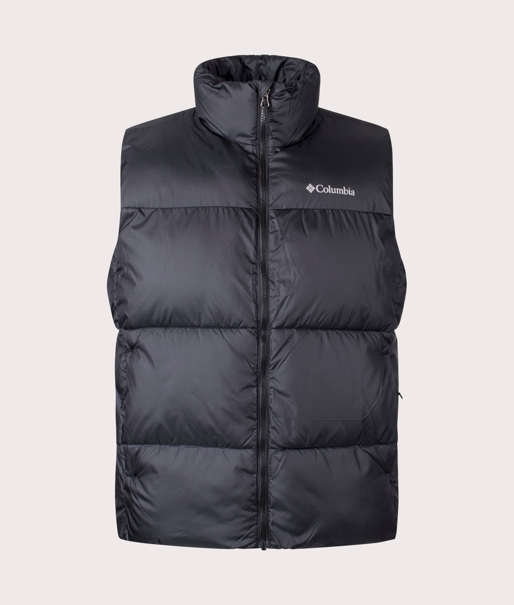 Columbia, puffect lll vest, black, EQVVS Menswear, front photo shot