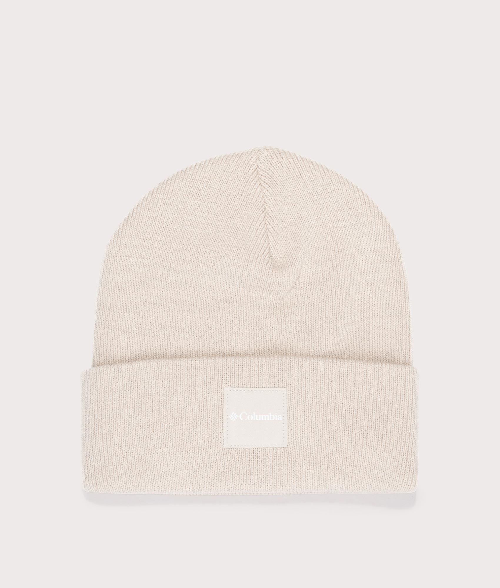 City Trek Heavyweight Beanie in Dark tone by Columbia. EQVVS Menswear Front Flat Shot.