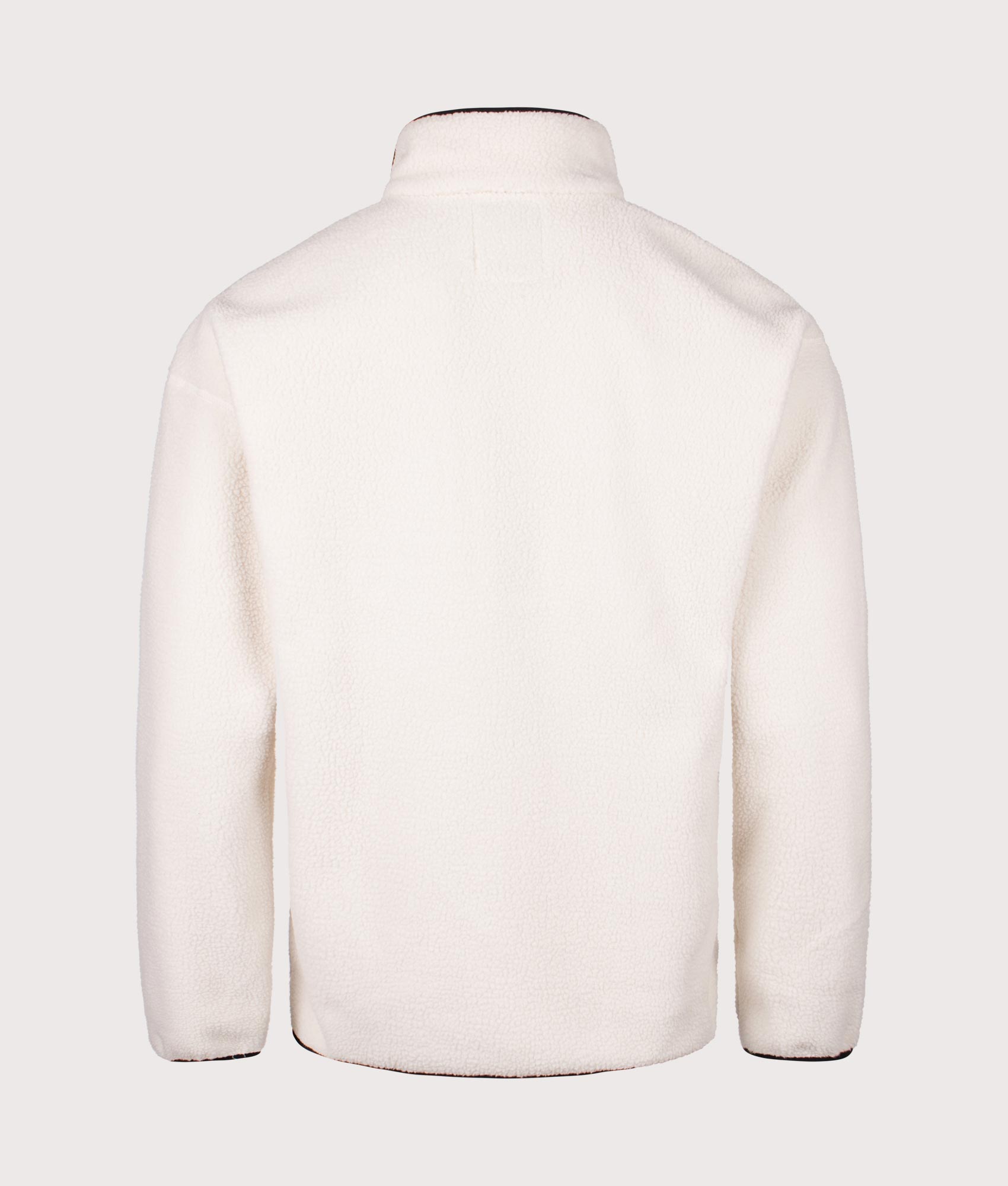 Helvetia II Half Snap Fleece Sweatshirt in Chalk | Columbia | Shot at EQVVS | Back shot 