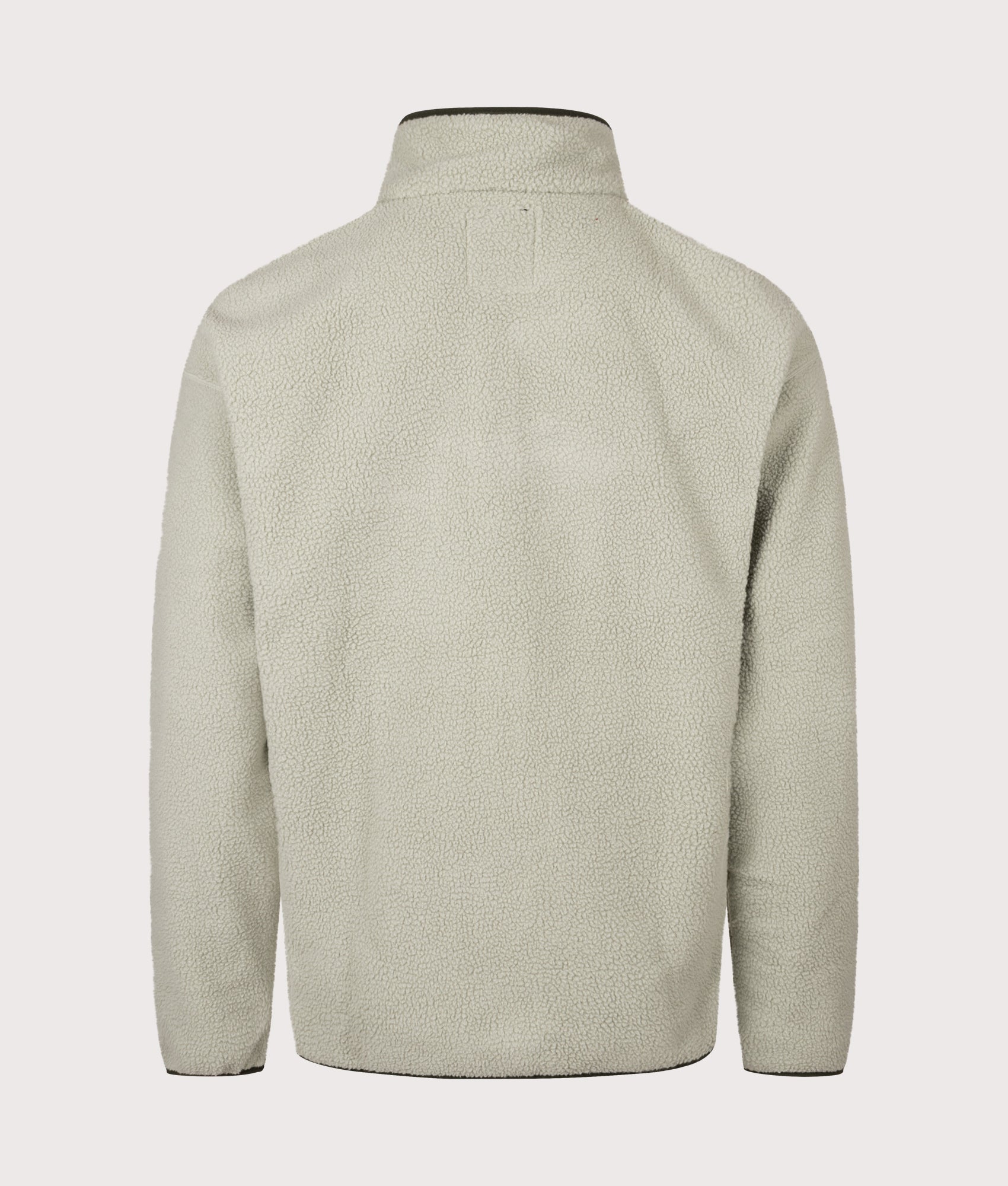 Helvetia II Half Snap Fleece Sweatshirt in Safari. | Columbia | Shot at EQVVS | Back shot