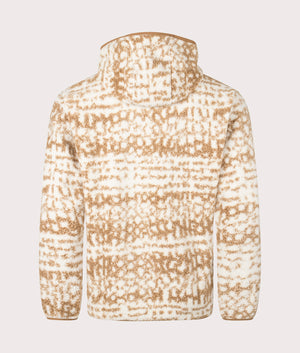 Columbia, Helvetia II Printed Hoodie, camel, EQVVS Menswear, back photo shot