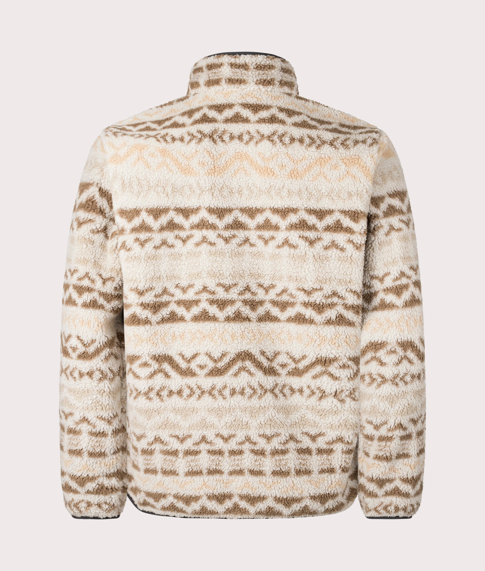 Columbia, Rugged Ridge Half Snap Fleece, dark stone/ del, EQVVS Menswear, back shot photo